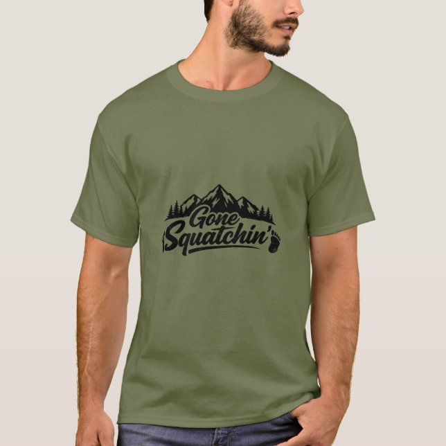 Camiseta Bigfoot Sasquatch (Frente)
