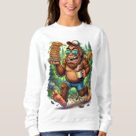 Camiseta Bigfoot Sasquatch Divertido Acampando
