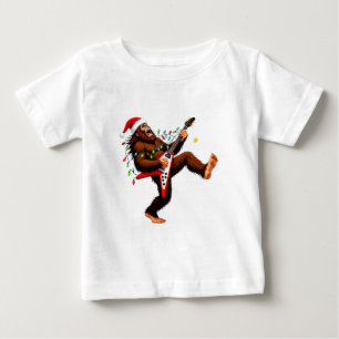 Camiseta Bigfoot Sasquatch Guitarra Elétrica Natal 2026