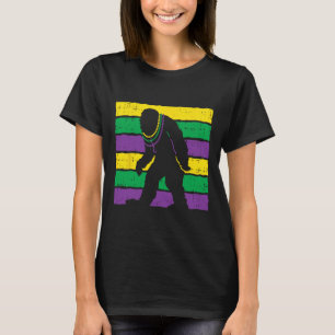 Camiseta Bigfoot Sasquatts Miçangas Purple Green Yellow Fun