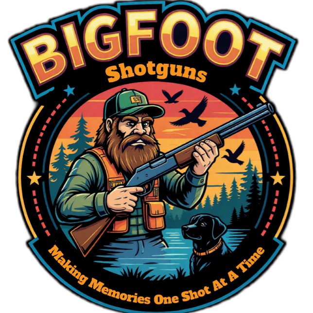 Camiseta Bigfoot Shotguns Making Memories  (Criador carregado)