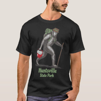 Camiseta Bigfoot Sighting no Parque Estadual de Huntsville,