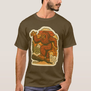 Camiseta Bigfoot Snowboard