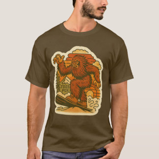 Camiseta Bigfoot Snowboard