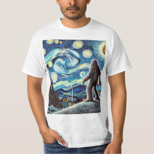 Camiseta Bigfoot Starry Night