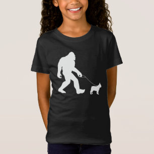 Camiseta Bigfoot Walking French Bulldog