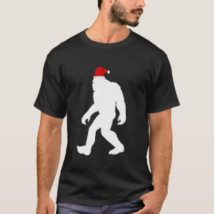 Camiseta Bigfoot Yeti Sasquatch Feia Jovem Vestido De Natal