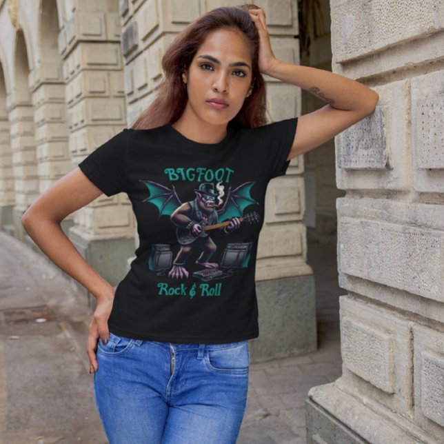 Camiseta Bigfoots Rock & Roll Night Jam (Criador carregado)