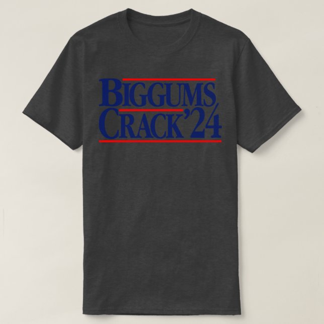 Camiseta Biggums Crack 2024 (Frente do Design)