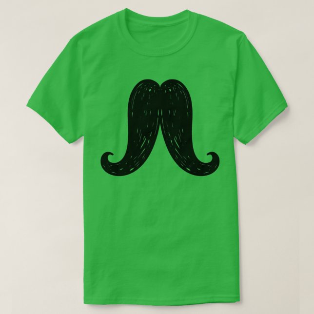 Camiseta bigode 5 (Frente do Design)