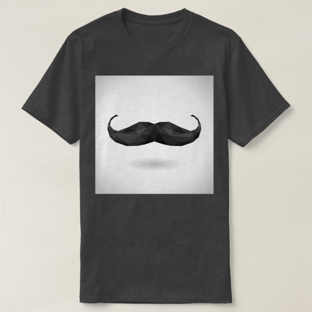 Camiseta bigode 9 (Frente do Design)