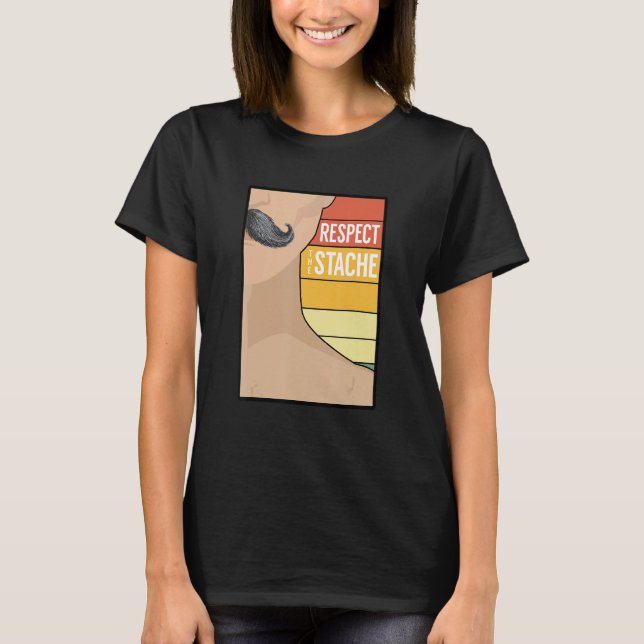 Camiseta Bigode Barba Cavanhaque Retro Humor Barbudos (Frente)