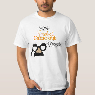 Camiseta Bigode de Halloween