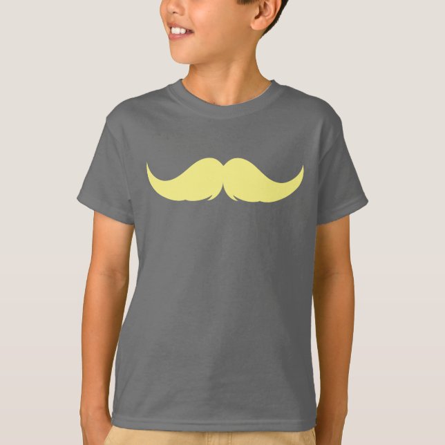 Camiseta Bigode de Manipulação de Petições Personalizável (Frente)