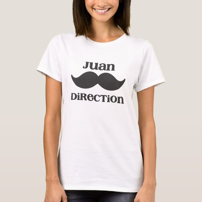 Camiseta Bigode do ~ do sentido de Juan (Frente)