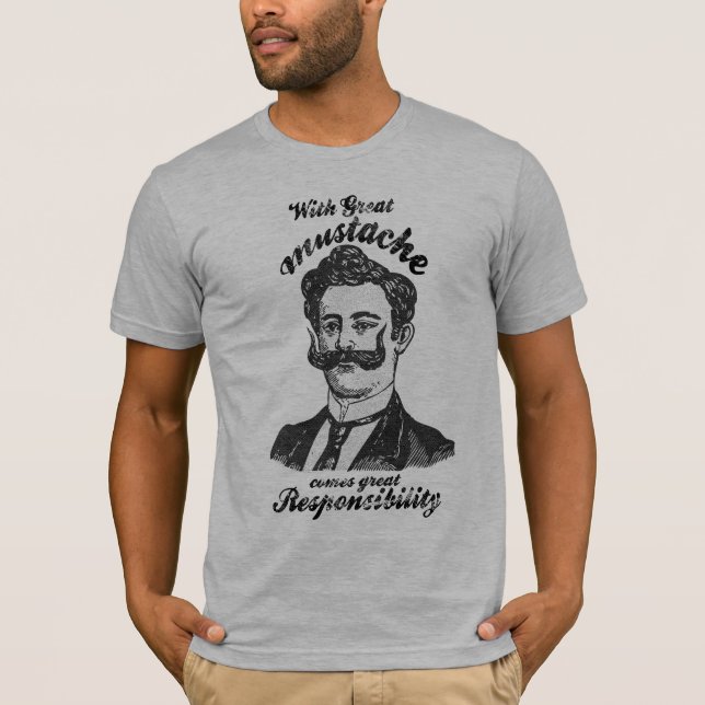 Camiseta bigode excelente (Frente)