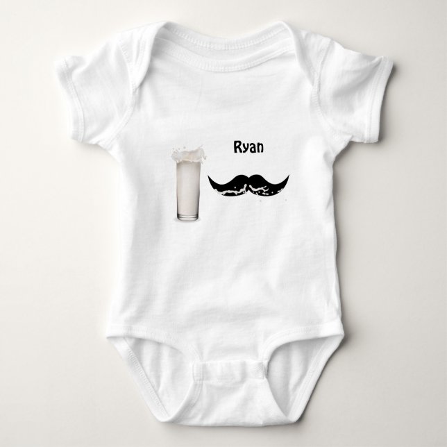 Camiseta Bigode Leite Personalizado (Frente)