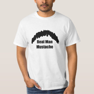 Camiseta Bigode real engraçado do espanador do biscoito do