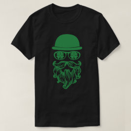 Camiseta Bigodes Duendes Dia de São Patrício