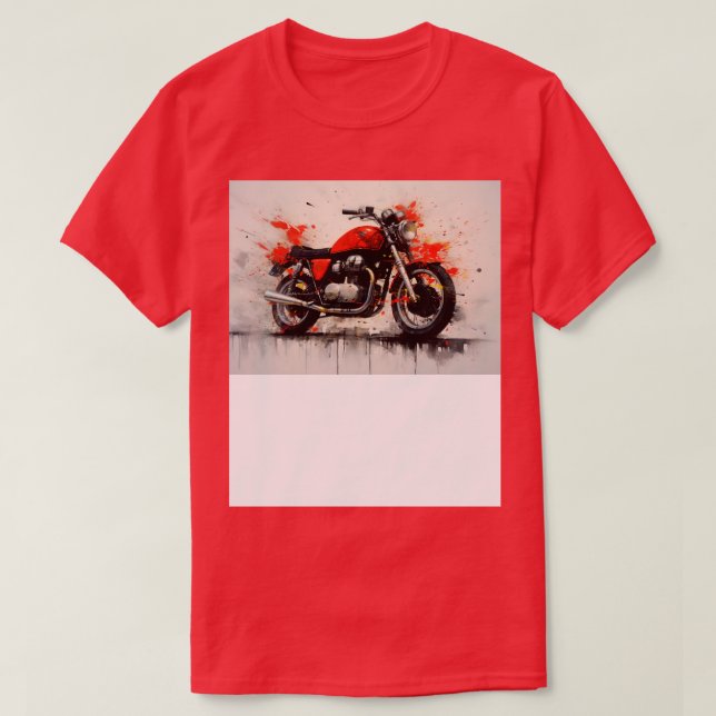 Camiseta Bike 4 do esporte legendário do Velocity (Frente do Design)