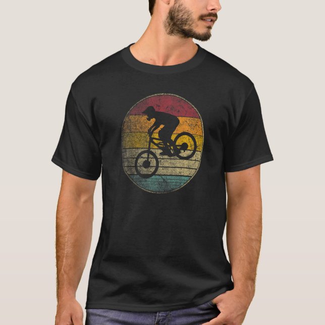 Camiseta Bike  Bicycle Cycling Racing Cyclist Road Mountain (Frente)