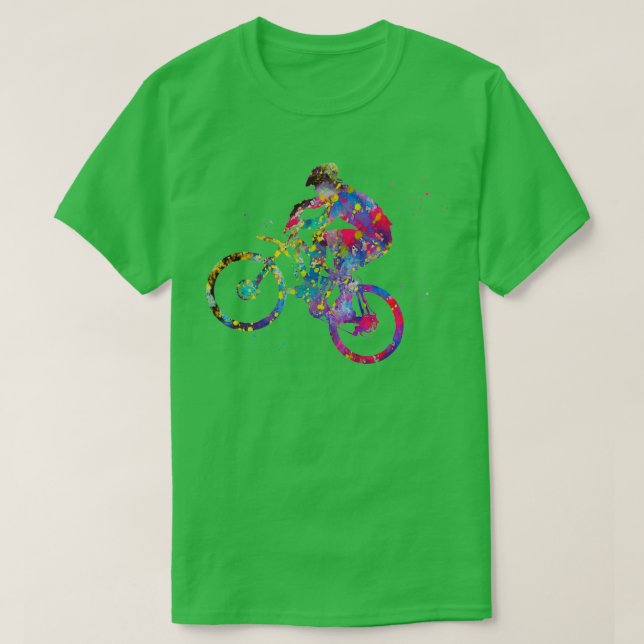 Camiseta Bike de Montanha 1 (Frente do Design)
