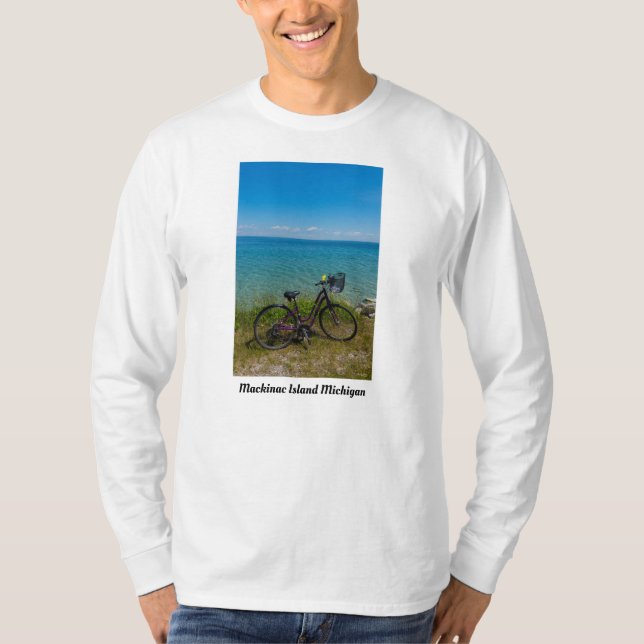 Camiseta Bike Em Mackinac (Frente)