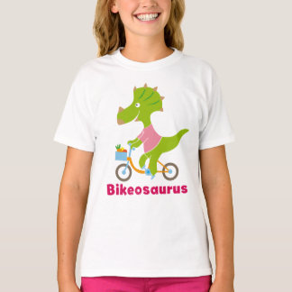 Camiseta Bikeosaurus white
