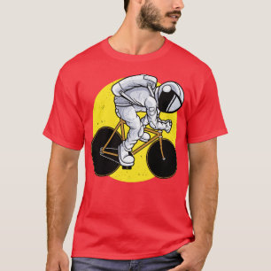 Camiseta Biker Astronaut Space Cicycle