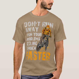 Camiseta Biker Bicycle Cycle Rider Ride 201