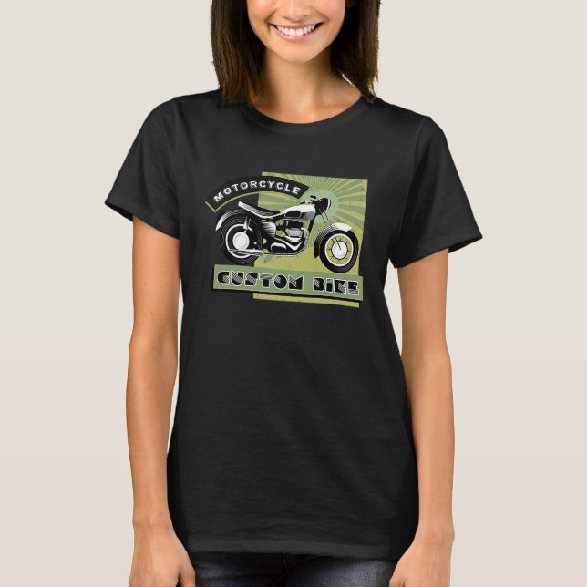 Camiseta Biker Clothing Ride Legendary Motorcycles (Frente)