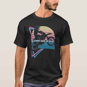 Camiseta Biker De Bicicleta De Camada De Sujeira, Vamos And