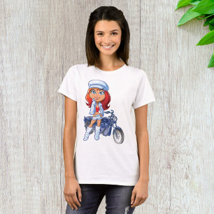Camiseta Biker Girl