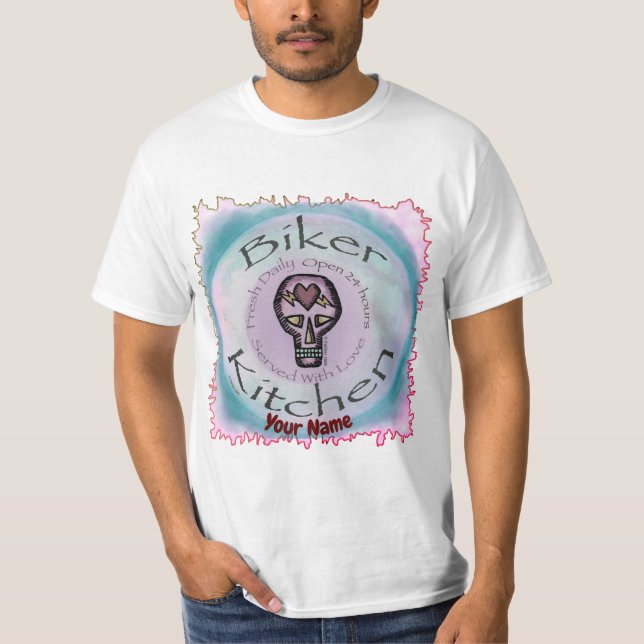 Camiseta Biker Kitchen  (Frente)