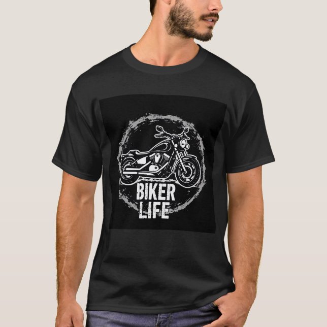 Camiseta Biker Life Tshirt BL06 (Frente)