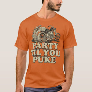 Camiseta Biker Lifestyle Party (Festa De Estilo De Vida) At