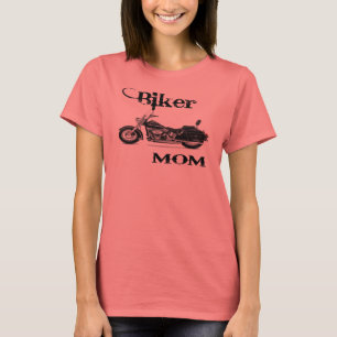 Camiseta Biker-Mãe