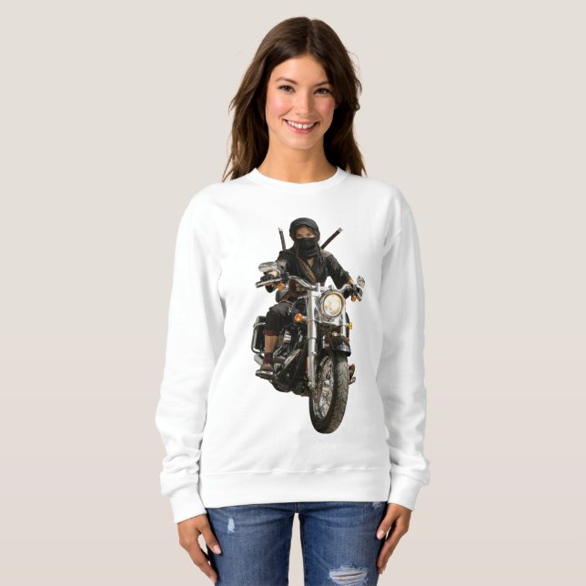 Camiseta Biker Ninja (Frente Completa)