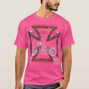 Camiseta Biker Rocker Motorcycle Bike Racing Motorcy Motorc