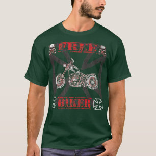 Camiseta Biker Rocker Motorcycle Bike Racing Motorcy Motorc