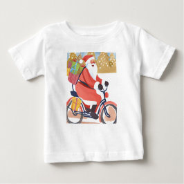 Camiseta Biker santa claus