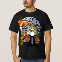 Camiseta Biker Tee do Cartoon de Bubba