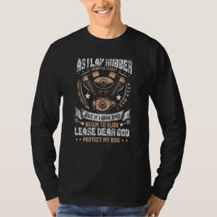 Camiseta Bikers Adoram Corrida De Arrasto Enquanto Eu Deito