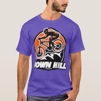 Camiseta Bikers de Bicicletas de Montanha em Down Hill