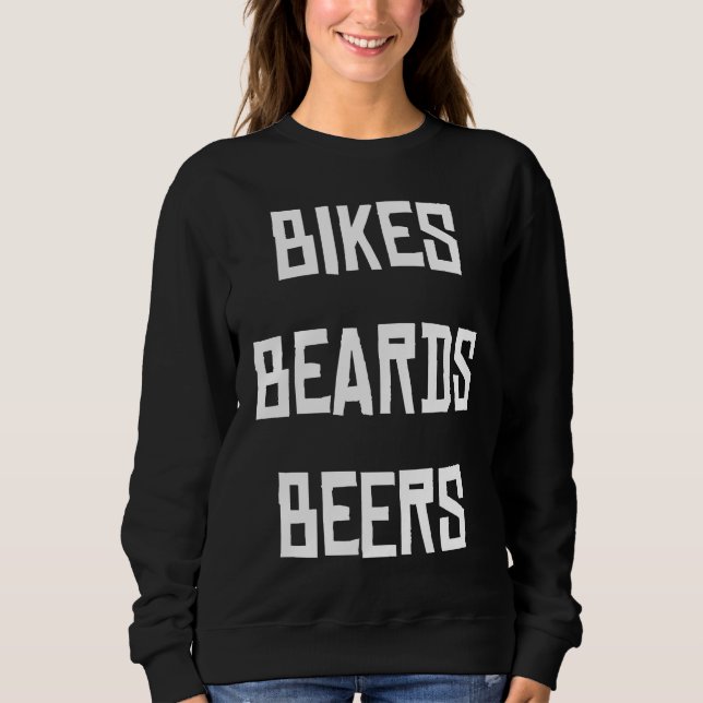 Camiseta Bikes beards and beer (Frente)