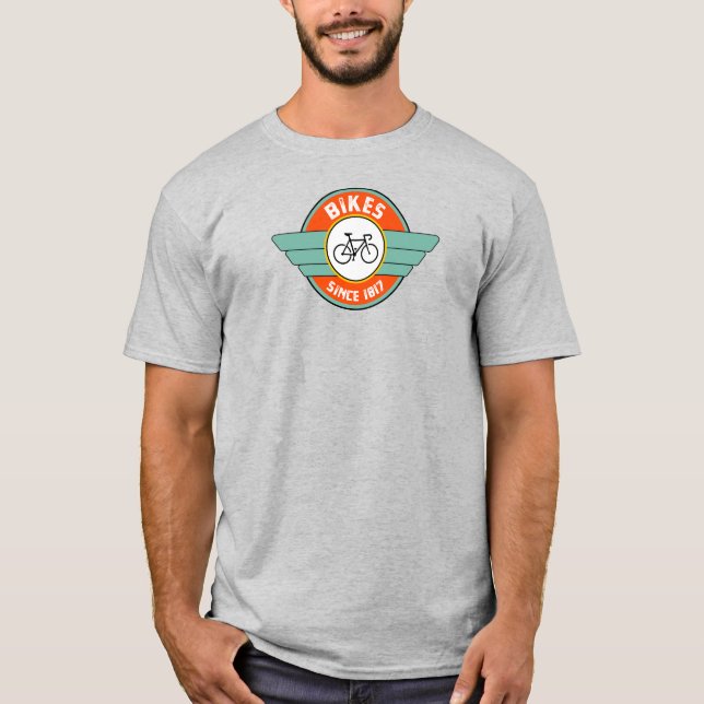 Camiseta Bikes, Desde 1817 (Frente)