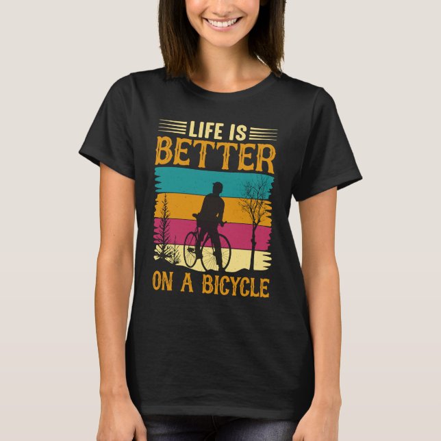 Camiseta Biking and Cycling   14 (Frente)