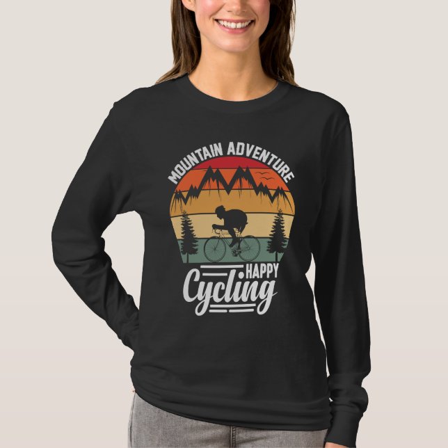 Camiseta Biking and Cycling    3 (Frente)