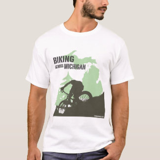 Camiseta Biking através de Michigan