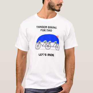 Camiseta Biking em tandem